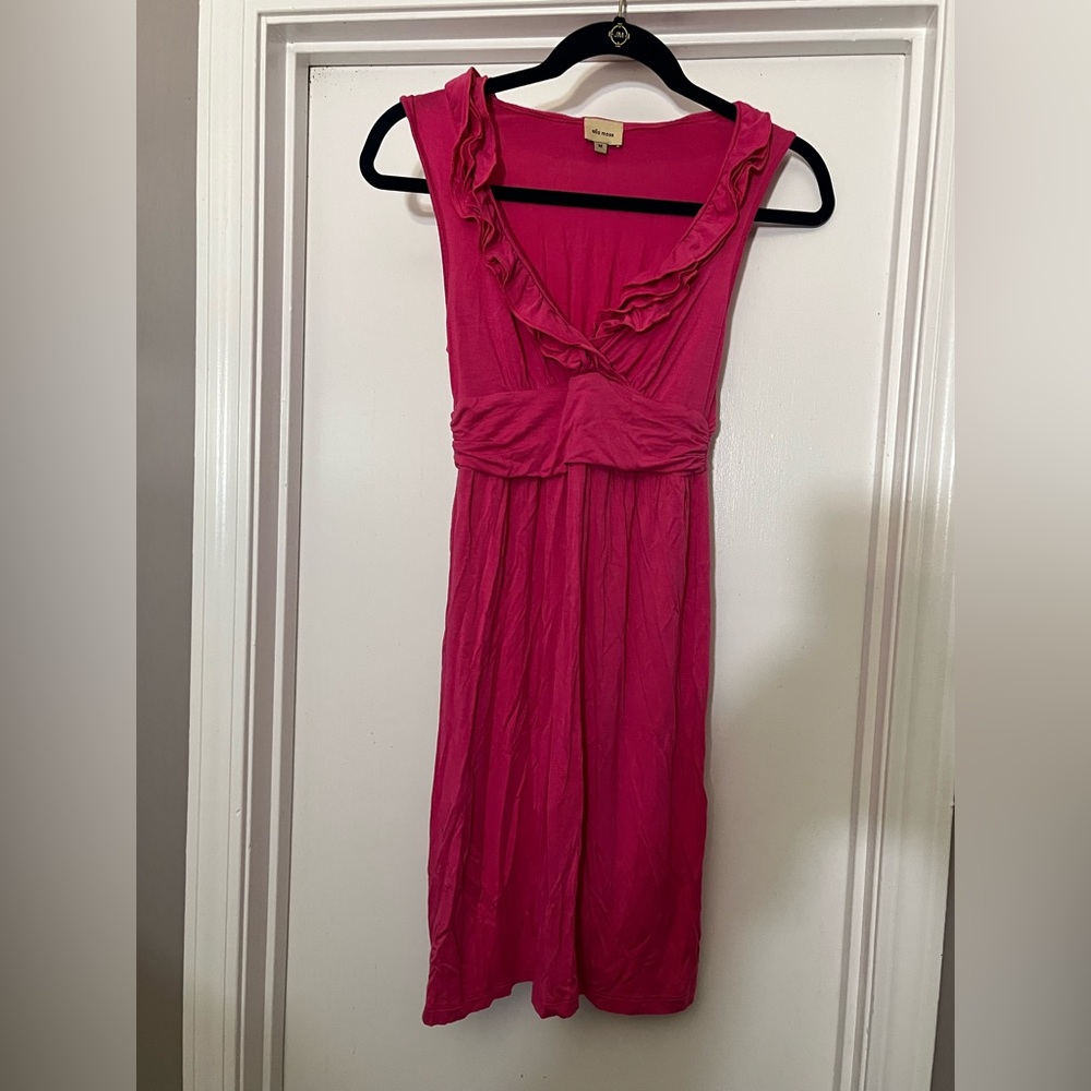 Ella Moss Vibrant Pink Dress For women size: M